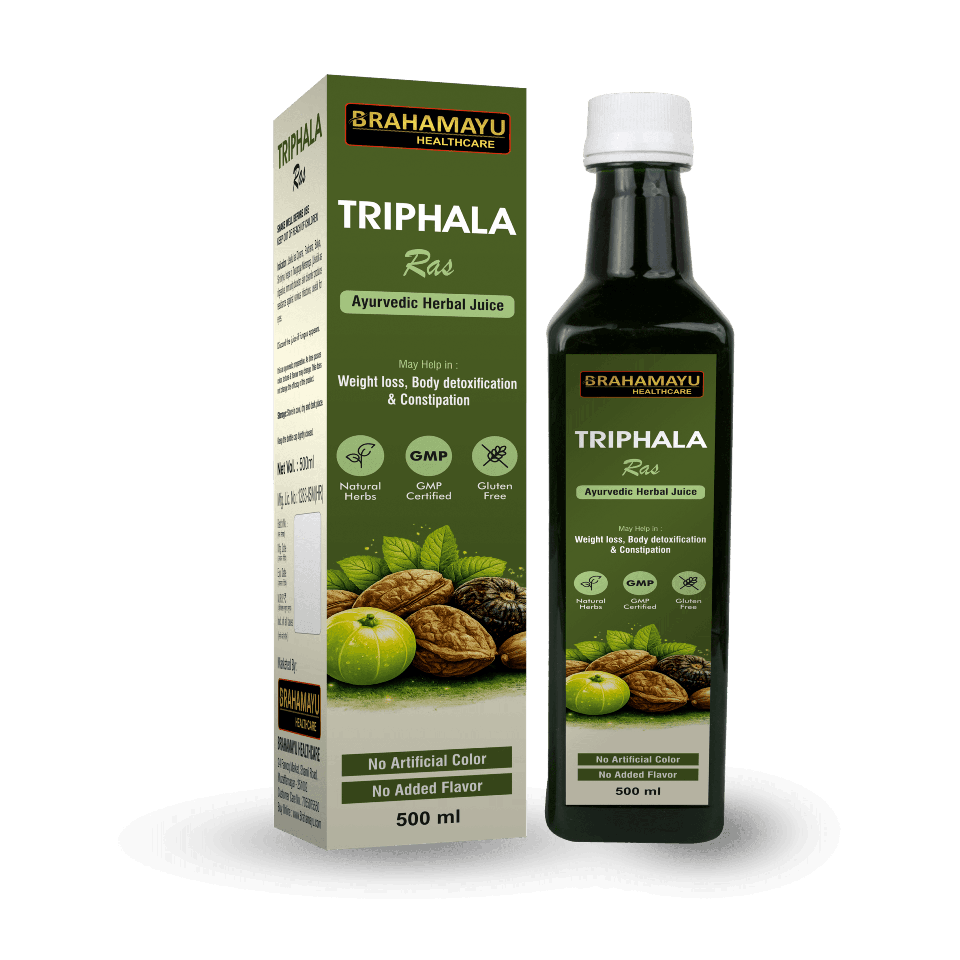 Brahamayu Healthcare Triphala Ras 500ml