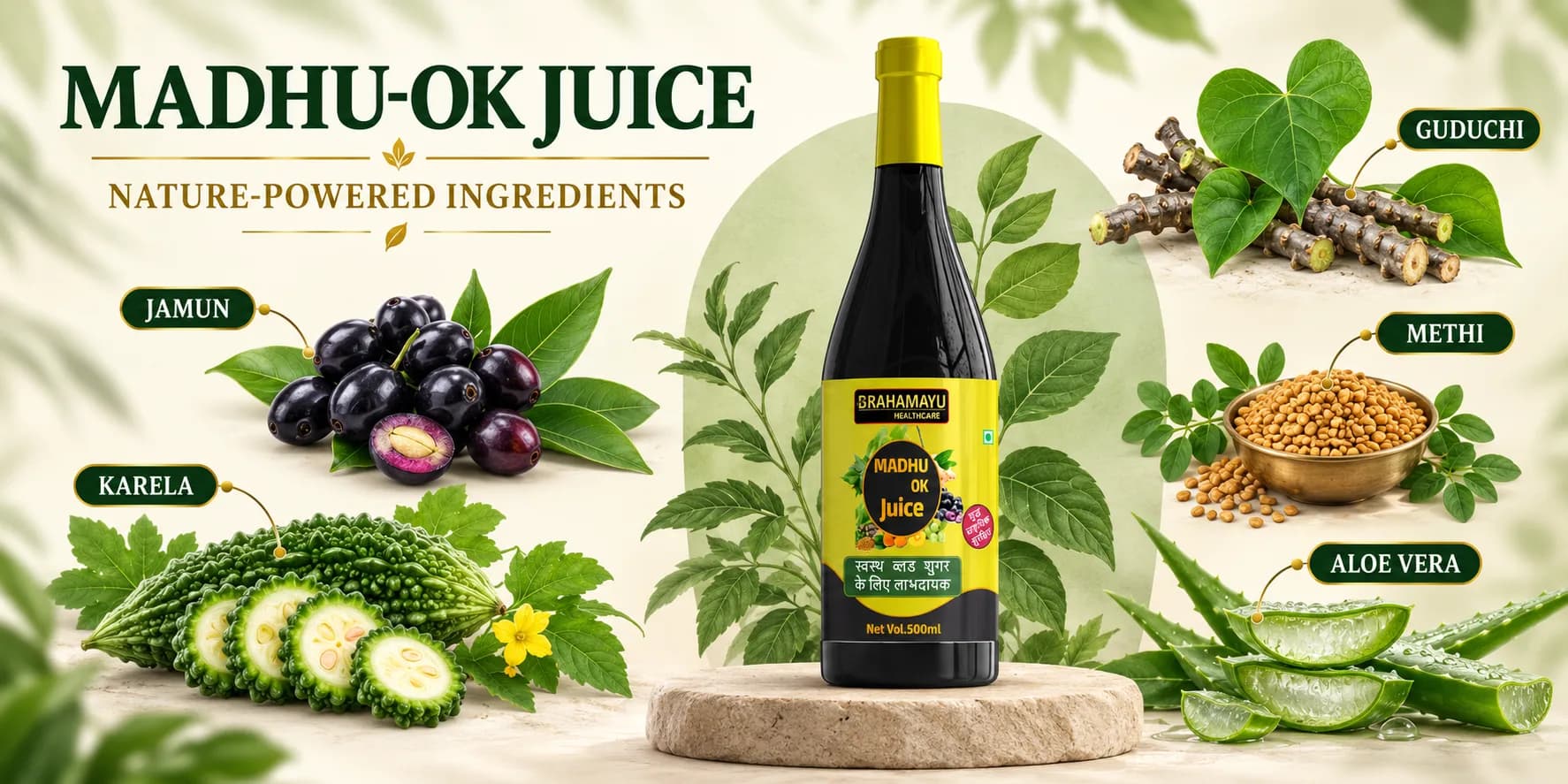 Madhu-OK Juice Ingredients