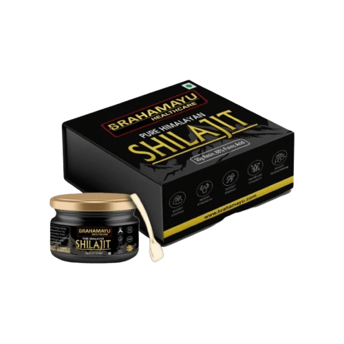 Brahamayu Pure Himalayan Shilajit Resin 20gm for energy, stamina and men’s vitality support